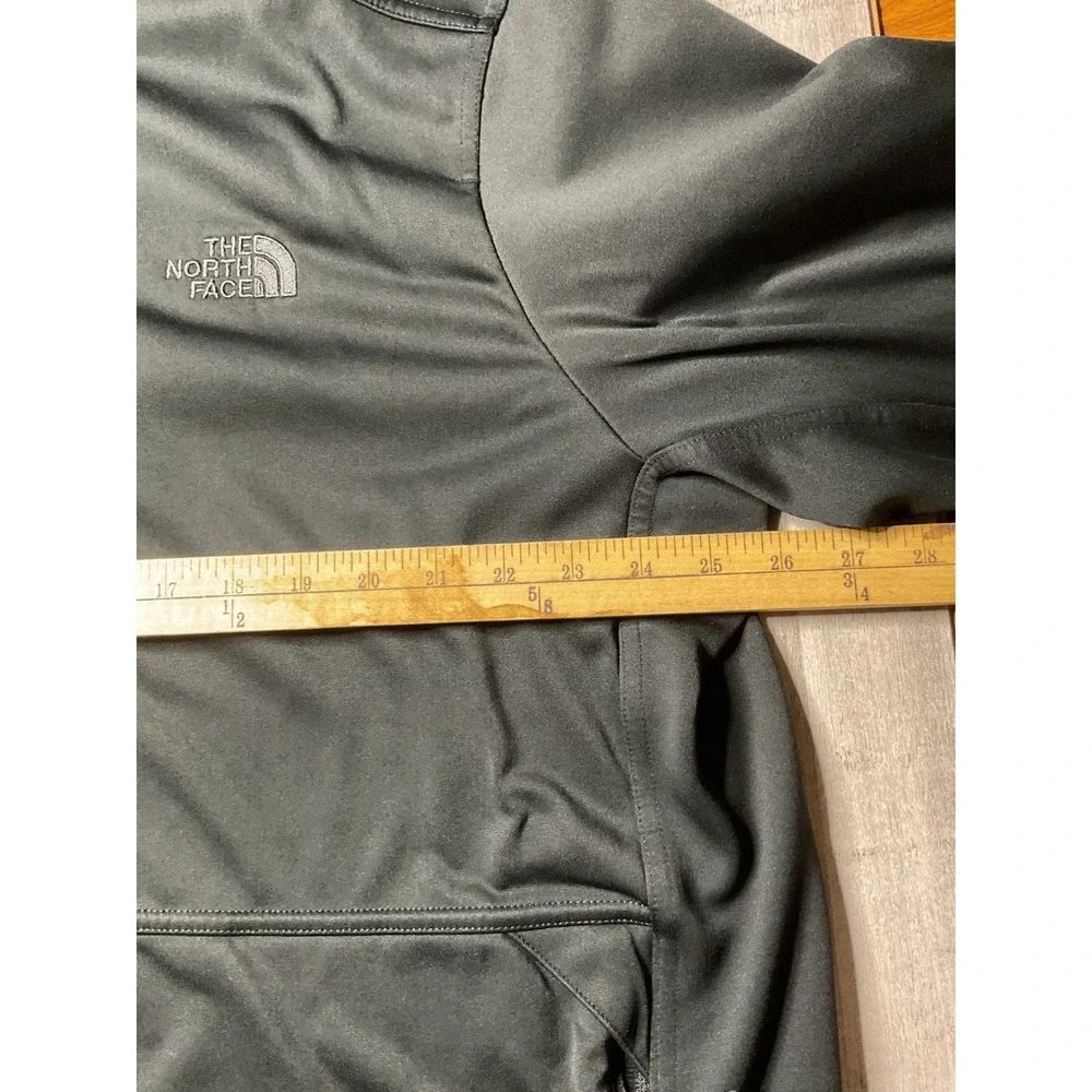 The North Face Mens Black Windwall Softshell Full Zip Jacket XXL Microfleece